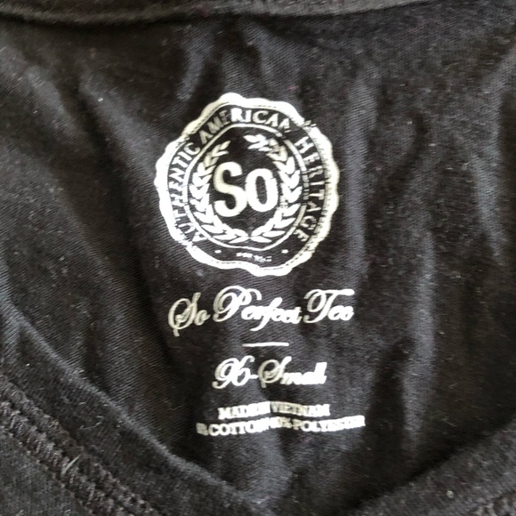 Womens black long sleeve top - Picture 2 of 3